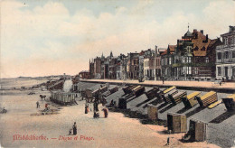 BELGIQUE - MIDDELKERKE - La Digue Et Plage - Carte Postale Ancienne - Andere & Zonder Classificatie