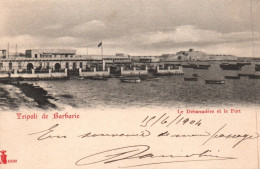 Tripoli De Barbarie - Le Débarcadère Et Le Fort - 1904 - Libye Libya - Libië