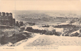 GRECE - SALONIQUE - Panorama Pris Des Remparts - Edition Françaises - Code Postale Ancienne - Greece