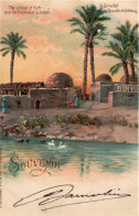 Le Caire - Cairo - Souvenir , Village KAFR , Pyramides De Sakkarah - égypte Egypt - Cairo