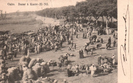 Le Caire - Cairo - Bazar à Kasre El Nil - Foire Marché - égypte Egypt - Le Caire