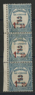 TIMBRE TAXE N° 64 En Bande De 3 Cote 159 € Neufs * (MH) Voir Description - 1859-1959 Mint/hinged