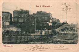 Alexandrie - Pont De Moharrembey - égypte Egypt - Alexandria