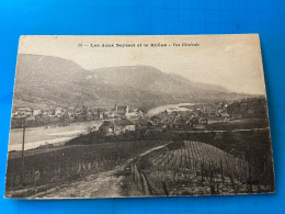 Cpa 74 Les Deux Seyssel Et Le Rhône - Vue Générale - - Seyssel