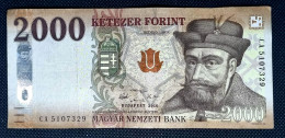 HUNGRIA / HUNGARY 2000 FLORINES / FORINT BUDAPEST 2016 P-204a - Hongrie