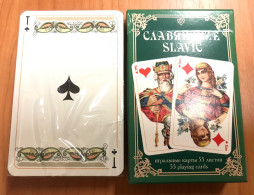 Slavic Playing Cards On 55 Cards - Austria Brand - 4 Scans - Otros & Sin Clasificación