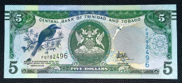 5 DOLARES TRINIDAD Y TOBAGO SERIES 2006 SC / UNC P-47c - Trindad & Tobago