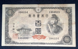 BILLETE 100 YEN JAPON 1946 MBC / VF - Japón