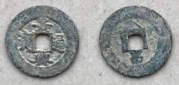 Ancient Annam Coin Canh Hung Thong Bao Reverse Below Bach- Le  Kings Under The Trinh 1740-1776 - Vietnam