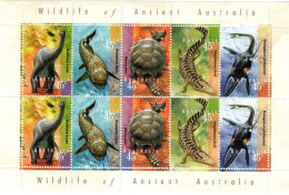 Australia 1997 Wildlife Of Ancient Australia Sheetlet Mint Never Hinged - Sonstige & Ohne Zuordnung