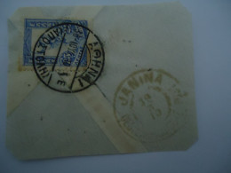 GREECE USED  STAMPS  1901  POSTMARK JANINA IOANNINA   ΑΘΗΝΑΙ  1910 - Ohne Zuordnung