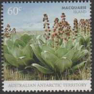 AUSTRALIALIAN ANTARCTIC TERRITORY - USED 2010 60c Macquarie Island - Flowers - Oblitérés