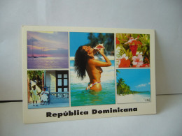 REPUBLICA  DOMINICANA  AMERIQUE ANTILLES CPM LINEA META - Repubblica Dominicana