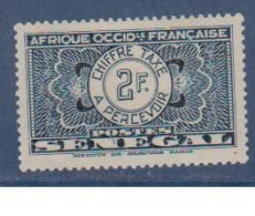 SENEGAL     N°  YVERT  N° TAXE 30  NEUF AVEC CHARNIERES  ( CHARN 03/33 ) - Impuestos