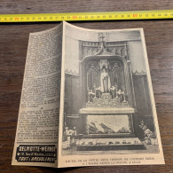 1925 GHI AUTEL DE LA PETITE SOEUR THERESE DE L'ENFANT JESUS A L'EGLISE SAINTE-CATHERINE, A LILLE Louis Cordonnier - Collections