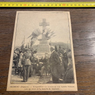 1925 GHI Inauguration Du Monument Aux Soldats Français Tués Au Cours De La Bataille De Charleroi à Arismont - Collections