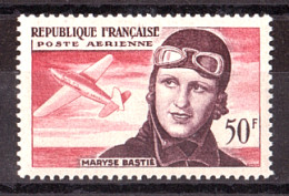 France - 1955 - PA N° 34 - Neuf ** - Aviatrice Maryse Bastié - 1927-1959 Neufs