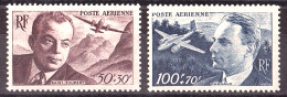 France - 1947 - PA N° 21 Et 22 - Neufs ** - 1927-1959 Neufs