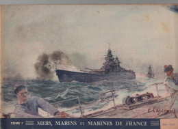 (bateaux) éditions Vassilière  / MERS MARINS ET MARINE DE FRANCE   Tome 1    (CAT5233) - Boats