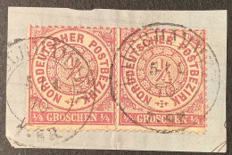 GUTER STEMPEL: LAUCHHAMMER 1870 (Brandenburg, Oberspreewald-Lausitz, Preussen) NDP 13a (Art Sculpture Iron Eisen Fer( - Usati