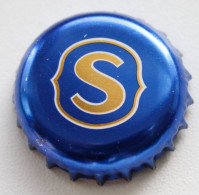 Estonia Saku Letter S Smaller Beer Bottle Cap - Limonade