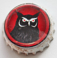 India Owl Beer Bottle Cap - Soda