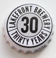 United States Lakefront Brewery 30 Thirty Years Beer Bottle Cap - Limonade