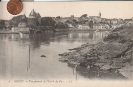 44 -  Carte Postale Ancienne De PORNIC  Vue Générale De L'entrée Du Port - Pornic