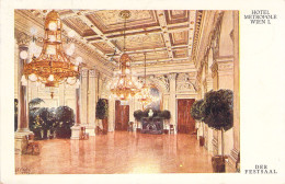 AUTRICHE - HOTEL METROPOLE WIEN I - Der Festsaal - Carte Postale Ancienne - Autres & Non Classés