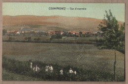 CPA 70 - CHAMPAGNEY - Vue D'ensemble - Très Jolie Vue Générale Du Village + Petite Animation 1er Plan - Champagney