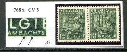 Belgique  N° 768 X   CV 5 - 1901-1930