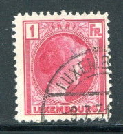 LUXEMBOURG- Y&T N°222- Oblitéré - 1926-39 Charlotte Di Profilo Destro