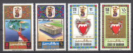 Bahrain, 1971, Independence, Heraldry, MNH, Michel 190-193 - Bahrein (1965-...)