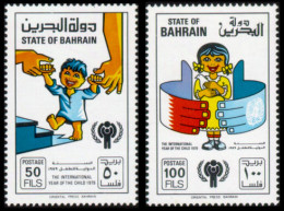 Bahrain, 1979, International Year Of The Child, IYC, United Nations, MNH, Michel 282-283 - Bahrein (1965-...)