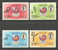 Bahrain, 1988, Olympic Summer Games Seoul, Sports, MNH, Michel 380-383 - Bahrein (1965-...)