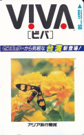 TARJETA DE JAPON DE UNA MARIPOSA (BUTTERFLY) INSECTO-INSECT - Vlinders