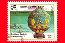 KAMPUCHEA - Cambogia - 1983 - 200° Anniversario Della Mongolfiera - Aviazione - Montgolfier - 0.20 - Kampuchea