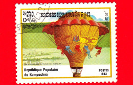 KAMPUCHEA - Cambogia - 1983 - 200° Anniversario Della Mongolfiera - Aviazione - Ville D'Orleans - 0.30 - Kampuchea