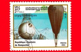 KAMPUCHEA - Cambogia - 1983 - 200° Anniversario Della Mongolfiera - Aviazione - Pallone Stratosferico - 2.00 - Kampuchea