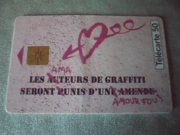 Télécarte Naf Naf Graffiti - Parfum