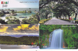 Brunei 4 Phonecards  - - Landscape - Brunei