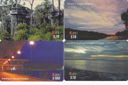 Brunei 4 Phonecards  - - Landscape - Brunei