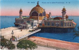 Delcampe - CPA 06 NICE Palais De La Jetée Promenade - Couleur - Monuments, édifices