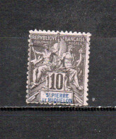 San Pedro Y Miquelon   1892  .-   Y&T   Nº    63     ( Descarnado ) - Used Stamps