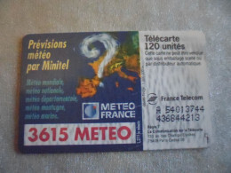 2 X Télécartes Météo France 50 Unités Et120 Unités - Estaciones