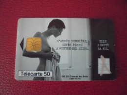 Télécarte Association Le Cancer Du Sein 50 Unités - Saisons