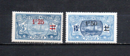 San Pedro Y Miquelon   1924-27  .-   Y&T   Nº    124/125 - Gebraucht