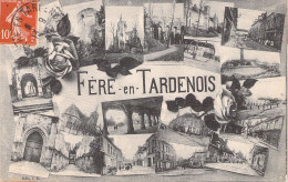 FRANCE - 02 - FERE EN TARDENOIS - Multivues Sur La Ville - Carte Postale Ancienne - Fere En Tardenois