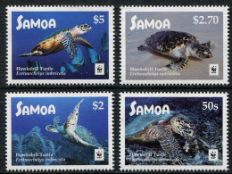 Samoa, 2016, Turtles, WWF, World Wildlife Fund, Animals, MNH, Michel 1352-1355 - Samoa