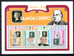 Samoa, 1979, Sir Rowland Hill, UPU, United Nations, MNH, Michel Block 19 - Samoa
